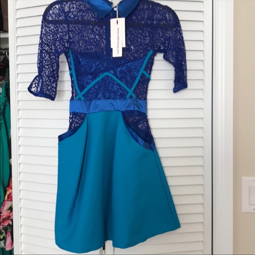 Beautiful blue dress